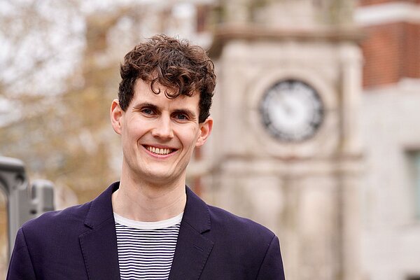 Josh Matthews at the Lewisham Clock Tower