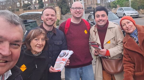 A team out in Blackheath