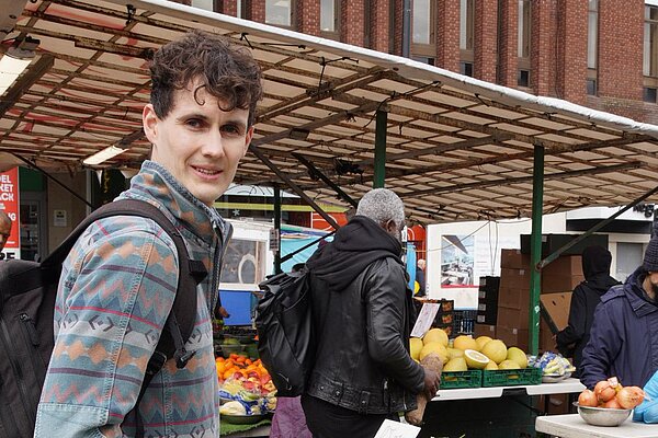 Josh Matthews at Lewisham Market